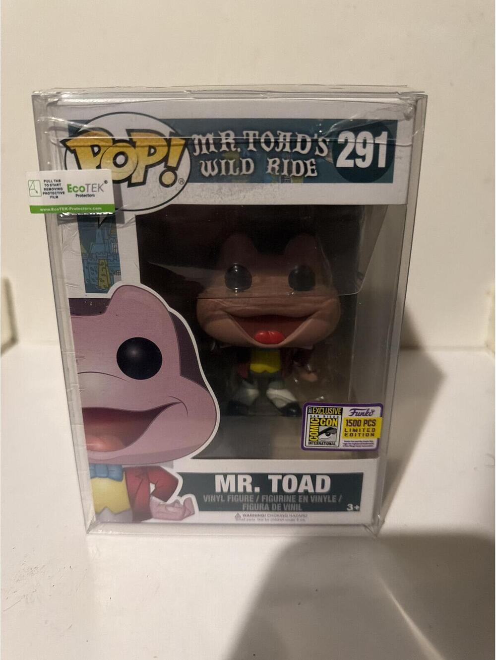 Funko Pop! Mr. Toad #291 Vinyl Figure - Disney's Mr. Toad's
